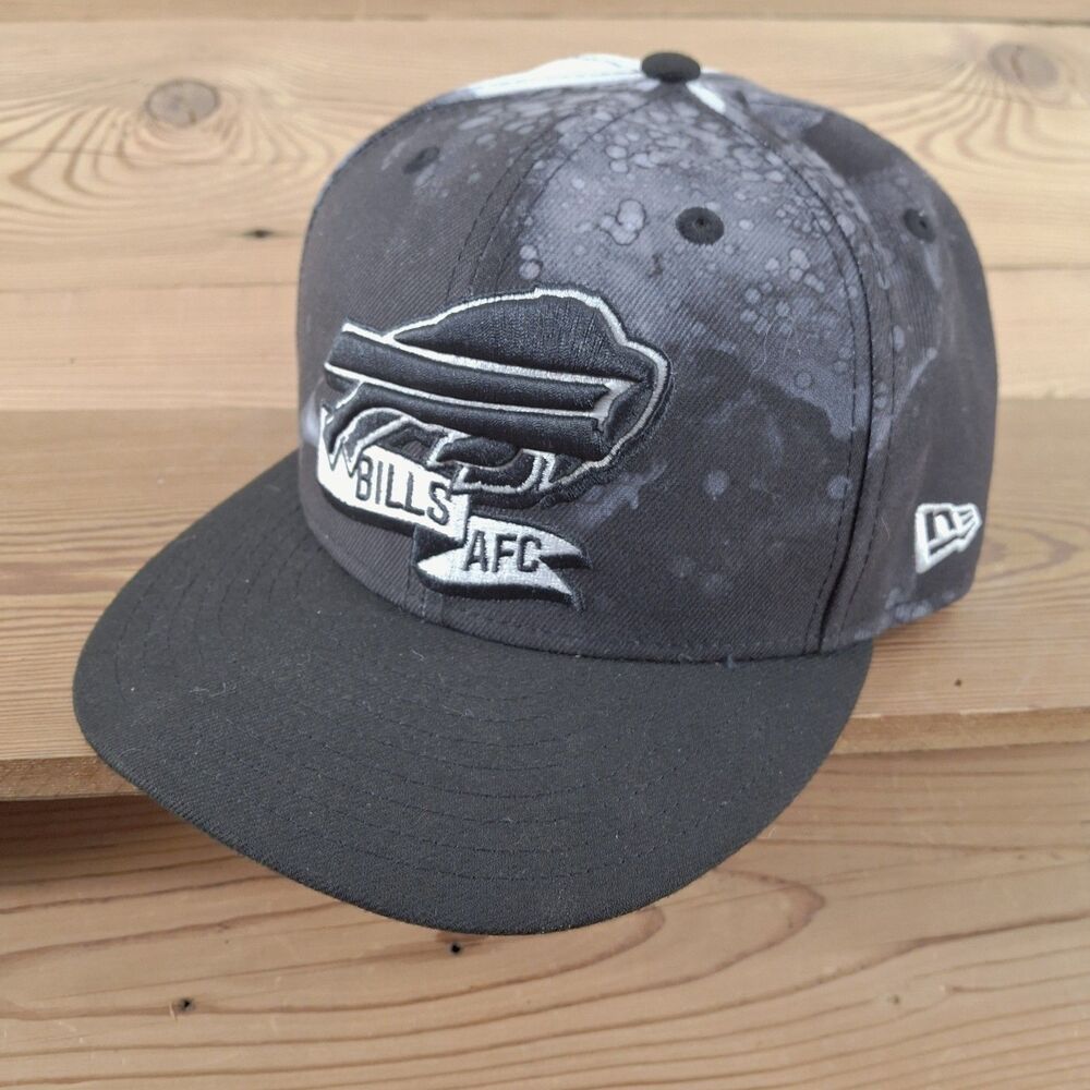 Buffalo Bills Black Ink Dye 2022 Sideline 9fifty Snapback Hat New Era